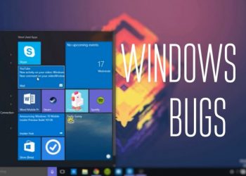 Microsoft Windows 10 Bug