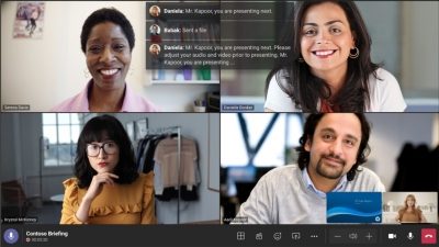 Microsoft adds new features on Teams Rooms