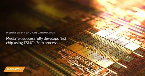 MediaTek develops 1st chip with TSMC's 3nm process, mass production in 2024