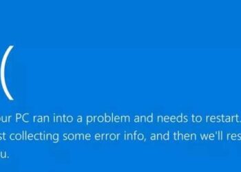 Blue Screen of Death error,