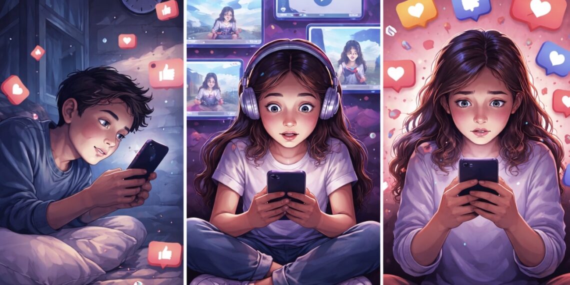 social media harm to users